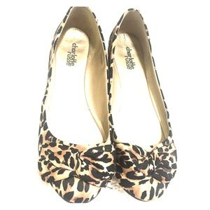 Animal print Charlotte Russe flats!